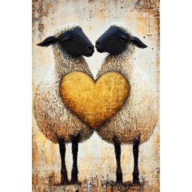Twee schapen in love